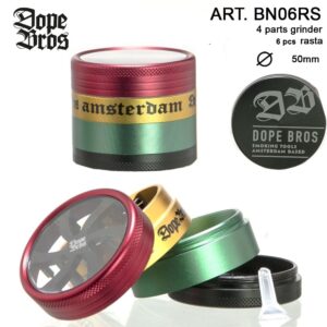 Mlinček Dope Bros Rasta Amsterdam 4-delni 50mm