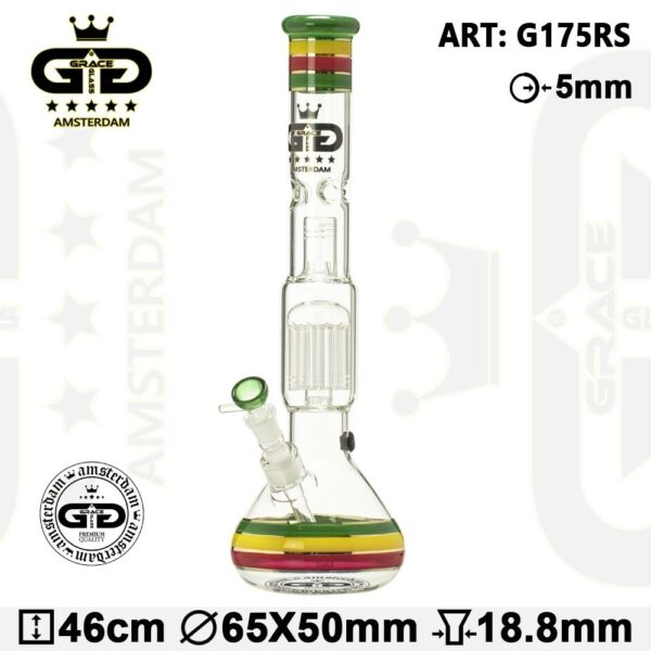 Bong Grace Glass Rasta Dream